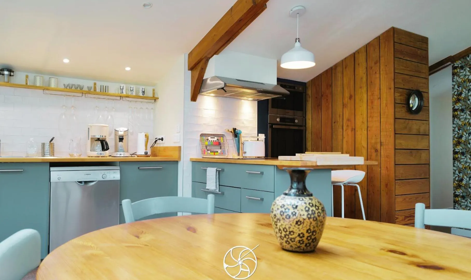 Ty Puns - Gite Ecoresponsable Dans Un Espace Verdoyant En Centre-Ville Morlaix Apartament
